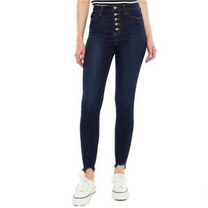 KanCan
Logan High Rise Button Fly Skinny NWOT